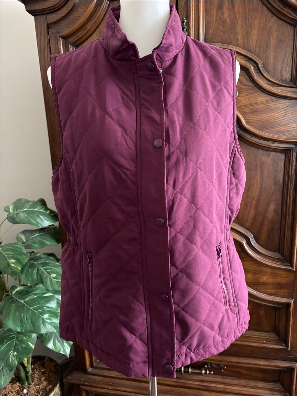 The Vermont Country Store quilted vest